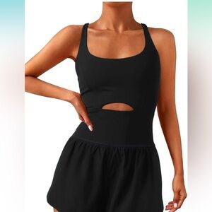 Wenlia Women Workout Romper